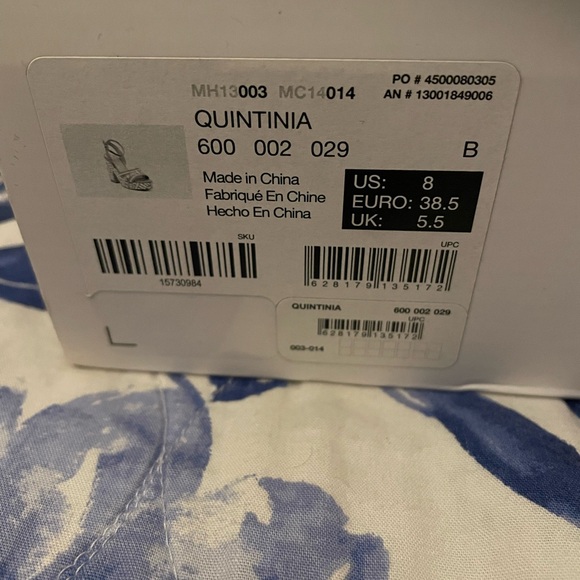 Aldo’s peep toe platforms edge Sandals - Picture 8 of 8